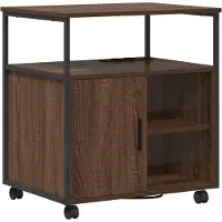vidaXL Schrank mit Ladestation Braun Eichen-Optik 61 x 46 x 67 cm