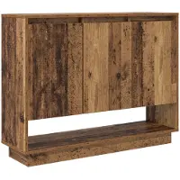 vidaXL Sideboard Altholz 97 x 29 x 75 cm Holzwerkstoff