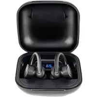 Grundig Kabellose Bluetooth-Kopfhörer True Wireless Sport-Kopfhörer - Bis zu 30 Std. Spielzeit - USB-C Schnellladung - Bequemer Sitz