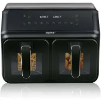 Alpina Heissluftfritteuse 2x4L 1200W