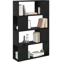 vidaXL TV-Schrankset Schwarz 80 x 24 x 125 cm Holzwerkstoff