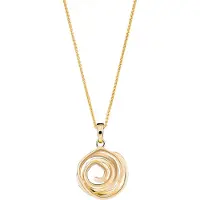 Orphelia 'Apolline' Damenkette mit Anhänger aus 925er Sterlingsilber – Gold ZH-7500/G