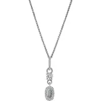 Orphelia 'Lily' Damen-Anhänger aus 925er Sterlingsilber mit Kette – Silber ZH-7582