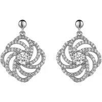 Orphelia Damen-Ohrhänger aus 925er Sterlingsilber – Silber ZO-5178