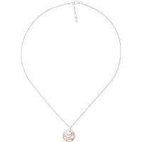 Orphelia 'Elvina' Damen-Kette mit Anhänger aus 925er Sterlingsilber, Silber/Rosé, ZH-7085/1