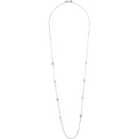 Orphelia Halskette für Damen, 925 Sterlingsilber, Silber/Rosé, ZK-7385/80