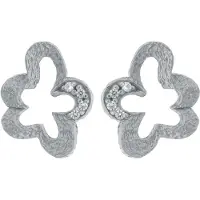 Orphelia 'Malenia' Ohrstecker für Damen aus 925er Sterlingsilber - Silber ZO-7077