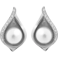 Orphelia 'Sophia' Ohrstecker für Damen, 925er Sterlingsilber – Silber ZO-7234