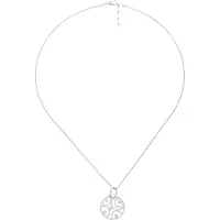 Orphelia Damen-Kette aus 925er Sterlingsilber mit Anhänger – Silber ZH-7078