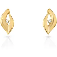 Orphelia 'Mailand' Damen 925 Sterlingsilber Ohrstecker - Gold ZO-7519/G