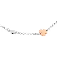 Orphelia 'Lorelei' Armband aus 925er Sterlingsilber für Damen – Silber/Rosé ZA-7386