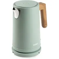 Domo DO9282WK, 1,7 l, 2200 W, Salbei, Wasserstandsanzeige, Drahtlos, Filterung