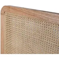 GINER Y COLOMER Rattan-Kopfteil 165 cm mit natürlichem Charme in Brown | Gr.: onesize