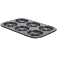 De Buyer blechform 6 savarin-doughnuts ø8cm 1 stück