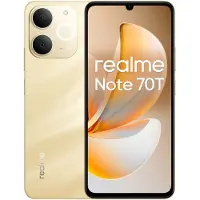 Realme Note 70T, 17,1 cm (6.74"), 4 GB, 256 GB, 50 MP, Android 15, Gold