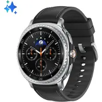 Samsung Galaxy Watch 8 Classic, 3,3 cm (1.3"), AMOLED, Touchscreen, 64 GB, GPS, 63,5 g