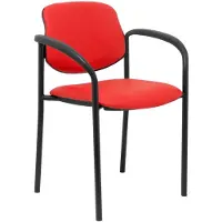 Nowy Styl Styl Faux Leather With Arms Fester Bürostuhl