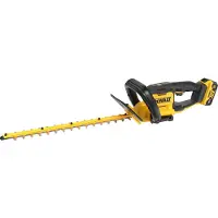 DeWalt Heckenschere XR 18V 55 cm 25 mm mit de 5Ah Akku inklusive, DCMHT564P1-QW