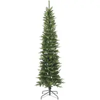 Everlands Kunstweihnachtsbaum Slim Fir grün H210 D68 cm (groen)