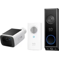 Eufy security E340 2K Draadloze Video Deurbel Inclusief Chime + security SoloCam