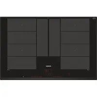 Siemens iQ700 EX851LYC1F, Schwarz, Integriert, Zonen-Induktionskochfeld, 4 Zone(n), 4 Zone(n), Regelmäßig