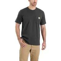 Carhartt - Workw Pocket S/S - T-Shirt Gr XS schwarz
