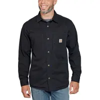 Carhartt Fleece Lined Snap Front Hemd
