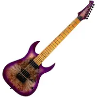 Spira Guitars S-457 TPP Pappelmaser glänzend Trans Purple