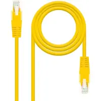 Nanocable 10.20.0403-Y, 3 m, Cat6, U/UTP (UTP), RJ-45, RJ-45, Gelb