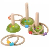 Plantoys Holzspielzeug Wiese Ringwurf