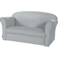 Roba Kinderbank Lil Sofa junior 38 x 78 x 43 cm Samtgrau