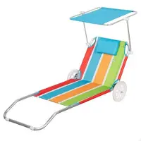 Aktive 62682 Strandwagenliege 52x117x62 Cm
