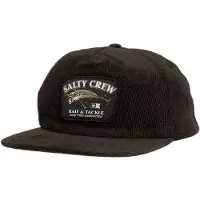 Salty Crew Snag It Strapback Kappe Schwarz Schwarz One Size