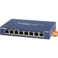 Netgear GS108 2er-Pack