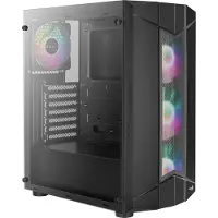Aerocool Gehäuse Semitour Mikro ATX / Mini ITX / ATX Sentinel Schwarz