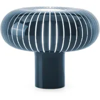 Kartell Teresa Tischleuchte Petroleum - , Teresa, dimmbar, Blau, für Wohnzimmer, Kunststoff, Design