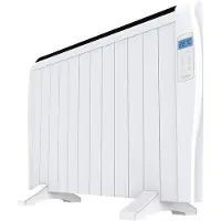 Cecotec 05334, Elektrischer Konvektor-Raumheizer, Aluminium, Drinnen, Flur, Wand, Weiß, LED