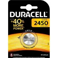 Duracell 774692, Einwegbatterie, CR2450, Lithium, 3 V, 1 Stück(e), Sichtverpackung