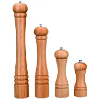 Ibili Natural 15 Cm Pfeffermühle Golden Golden One Size