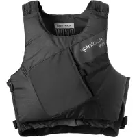 Spinlock WING Schwimm-Weste mit 35–50N Auftriebshilfe Schutzweste Sicherheits-Weste Wassersport Segelweste Jollensegeln, Kajak & Kanadier, SUP DW-BA/SBG Schwarz