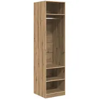 vidaXL Kleiderschrank Artisan-Eiche 50 x 50 x 200 cm Holzwerkstoff