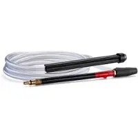 Nilfisk 6410758, Schlauch, , WSB - 100/130/150 bar (red), Schwarz, Transparent, 1 Stück(e)
