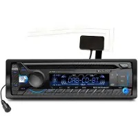 Caliber Autoradio mit Bluetooth, USB, DAB+ und UKW-Radio - 1 DIN - 4 x 55W Leistung - inklusive Mikrofon (RMD034DAB-BT)
