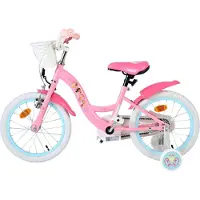 Volare Disney Princess Kinderfahrrad - Mädchen - 16 Zoll - Rosa