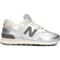 New Balance Damen Sneaker Wl574 D - Zilver - Größe 43