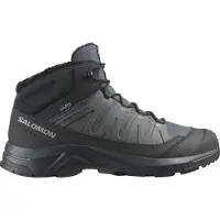 Salomon Herren Trekking-Halbschuhe He/Uni SHOES X-ADVENTURE COLDRUSH WP Asphal/Bla