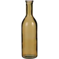 Mica Flasche Rioja recycled glass 50 x 15 cm ocker GLO660353680