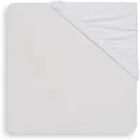 Jollein Spannbettlaken Weiß (Jersey)-70 x 140 cm