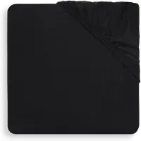 Jollein Spannbettuch Jollein Jersey Schwarz-60 x 120 cm