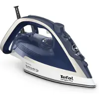 Tefal Ultimate Pure FV6812, Dampfbügeleisen, 2 m, 260 g/min, Blau, Silber, 50 g/min, 0,27 l